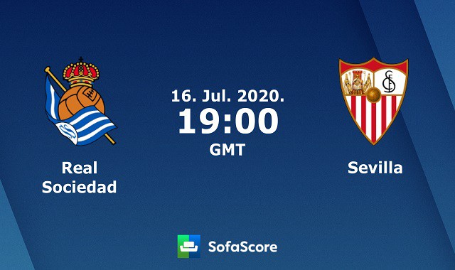 Soi kèo bóng đá trận Real Sociedad vs Sevilla, 17/7/2020 – La Liga