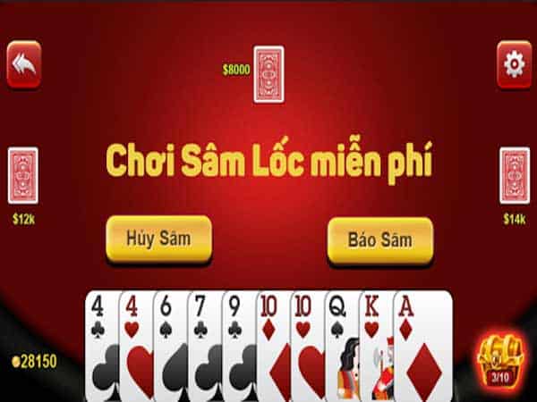 Chơi sâm lốc online – game bài đỉnh cao nhất